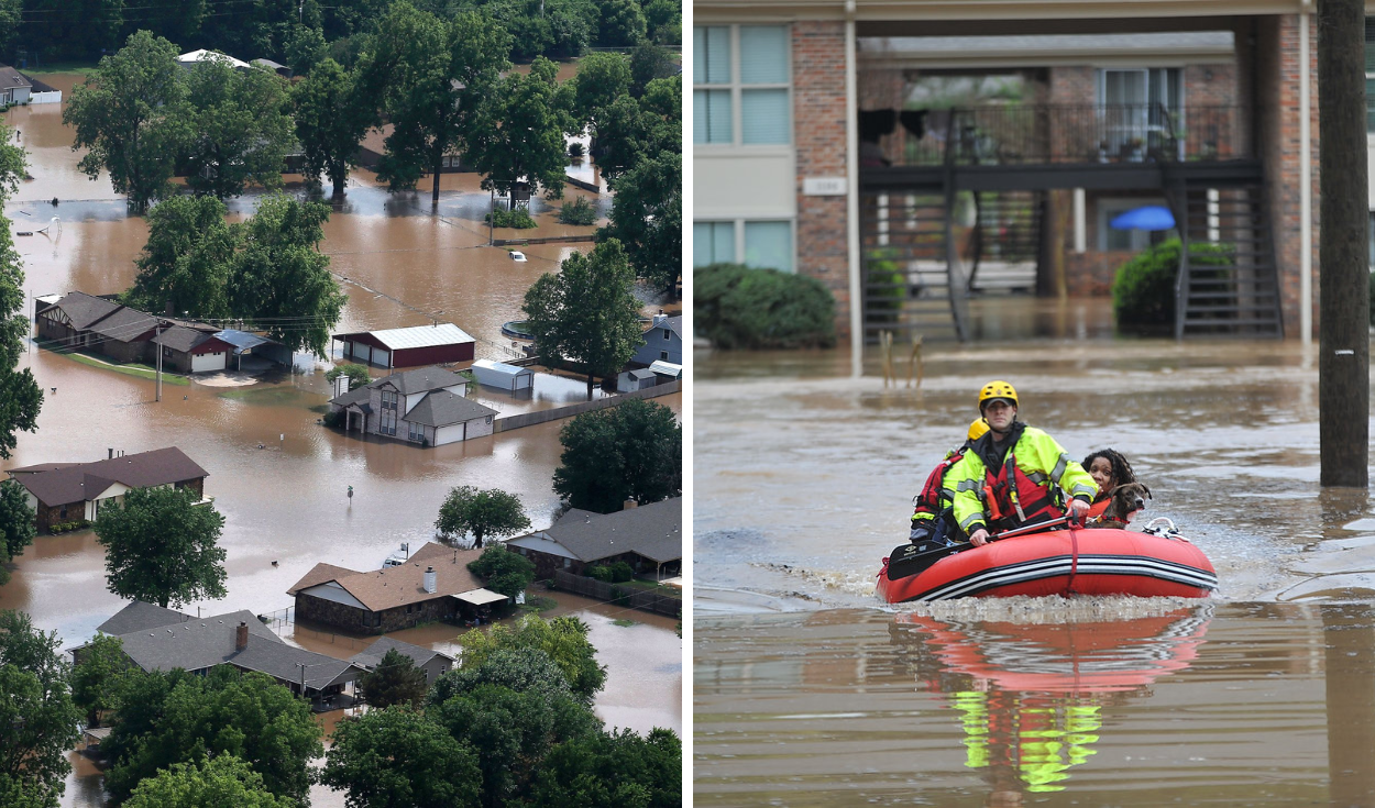Floods in Oklahoma: One dead and millions affected in the Southern U.S.