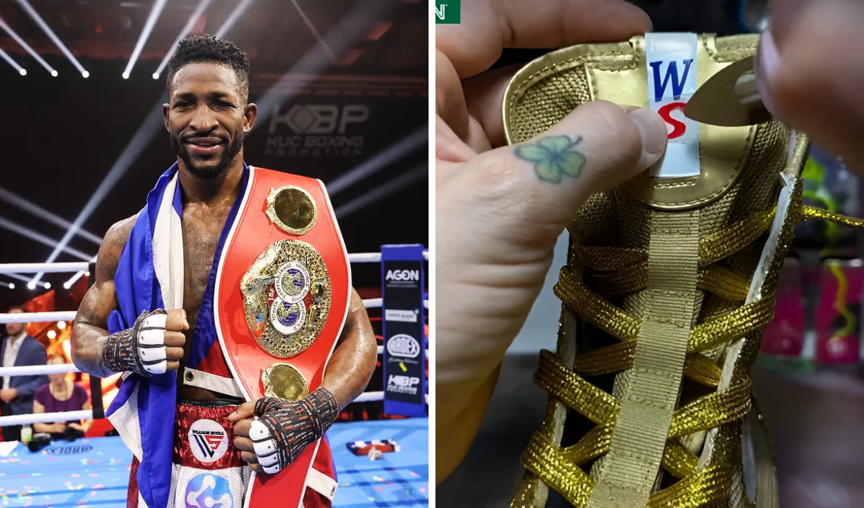 Boots to beat Canelo: William Scull unveils custom boxing boots ahead of Canelo fight in Saudi Arabia