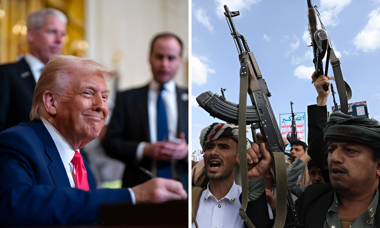 Trump orders halt to U.S. Airstrikes on Houthis after ceasefire agreement