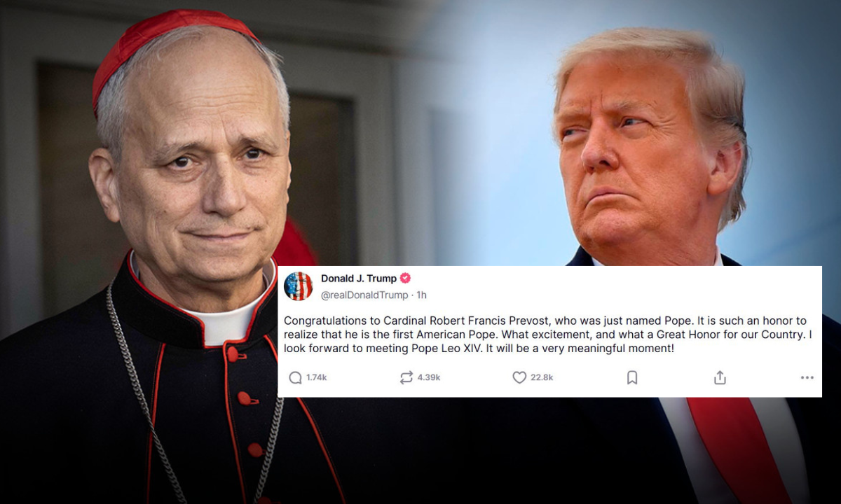 Pope Leo XIV: Trump congratulates Cardinal Robert Prevost as first American pope