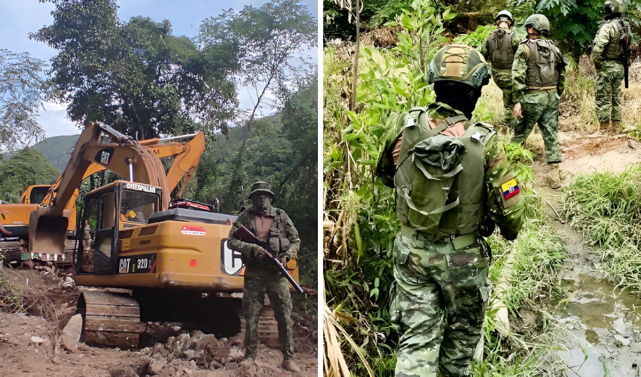 Massacre in Ecuador: Eleven Ecuadorian soldiers killed in ambush during illegal mining operation