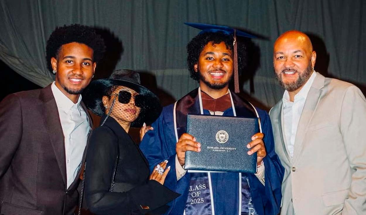 Toni Braxton’s heartwarming support for son Diezel at his Howard University Graduation