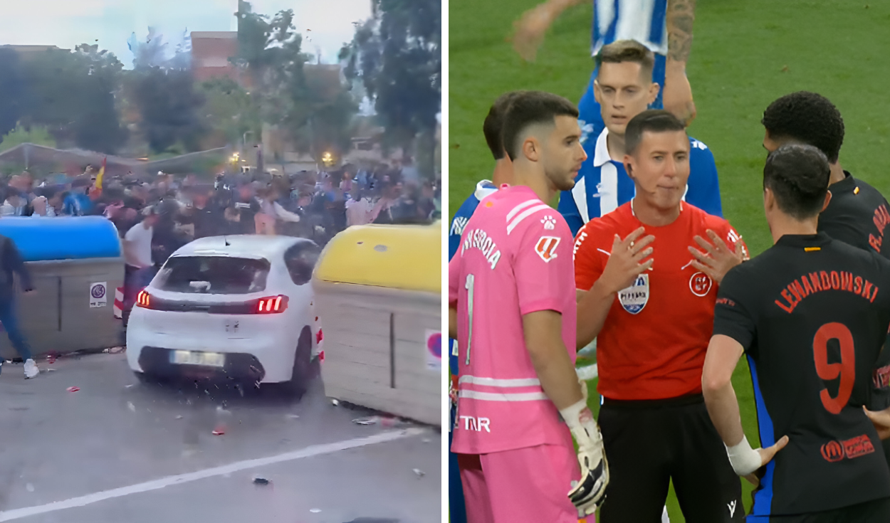 Video shows car plowing into crowd before Espanyol-Barcelona derby: 13 injuries reported near RCDE Stadium