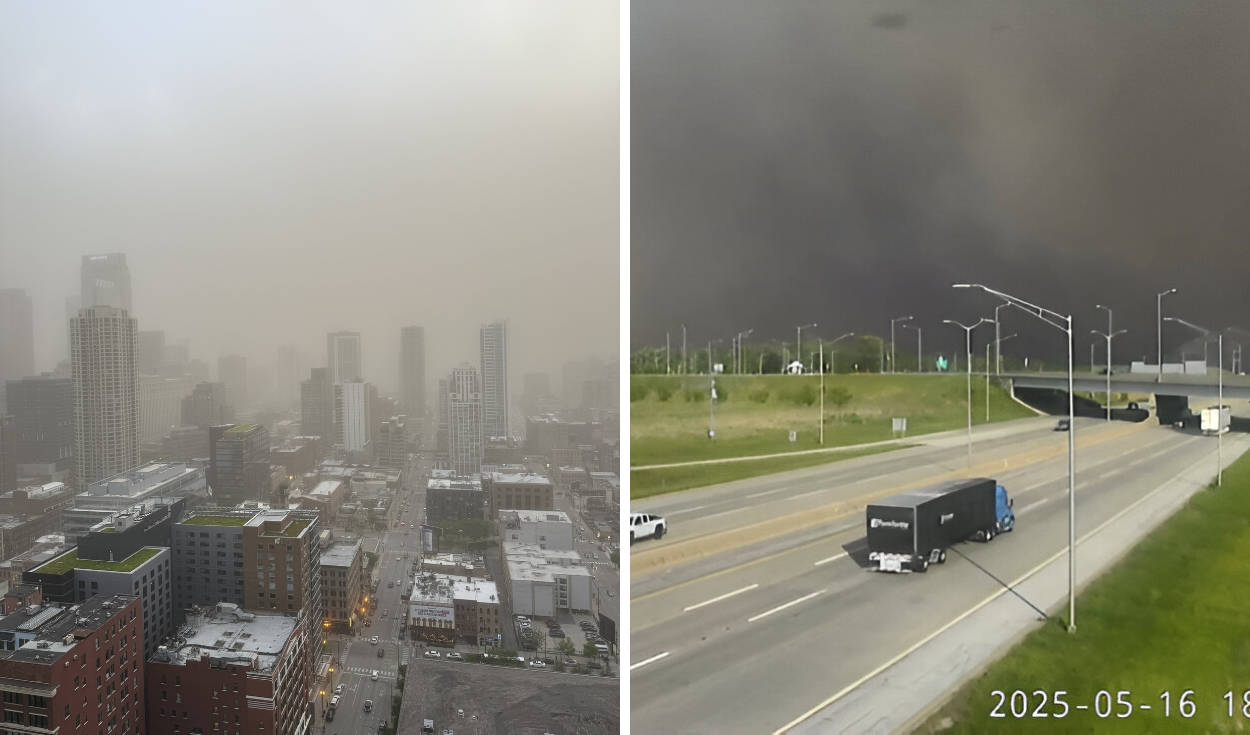 Dust storm warning: Zero visibility, highway closures slam Illinois and Indiana
