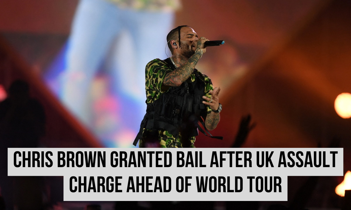 Chris Brown granted bail after UK assault charge ahead of World Tour