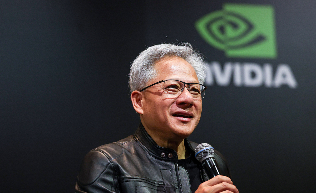 Nvidia CEO on Trump's plan to curb AI chips to China: Biden-era controls were a failure.