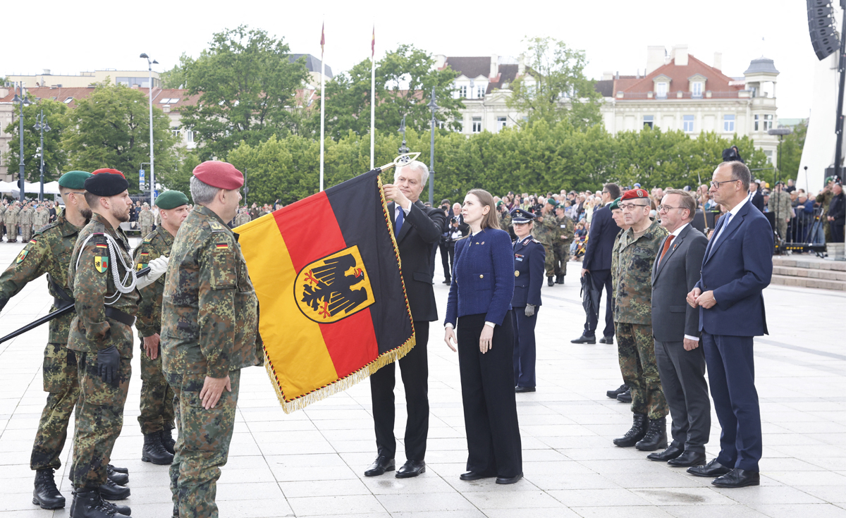 Germany: Chancellor Merz innaugurates a brigade in other country since World War II
