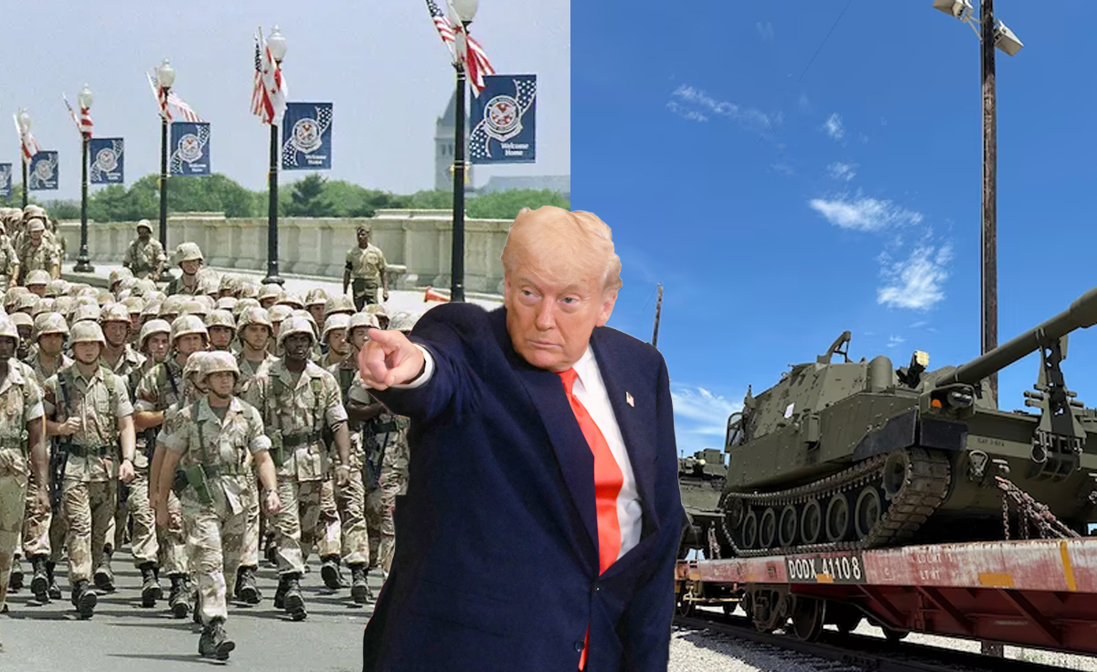 Donald Trump will have a military parade for his birthday