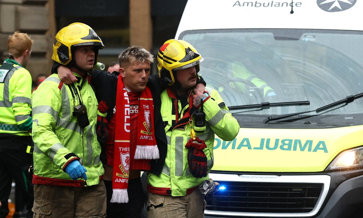 Man charged after car plows into Liverpool Parade crowd, Injuring 79