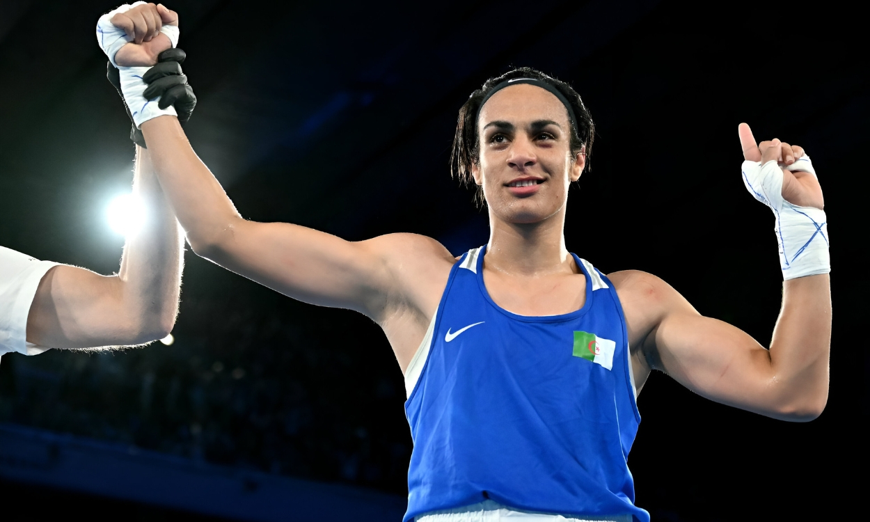 Imane Khelif temporarily suspended from boxing events pending gender test