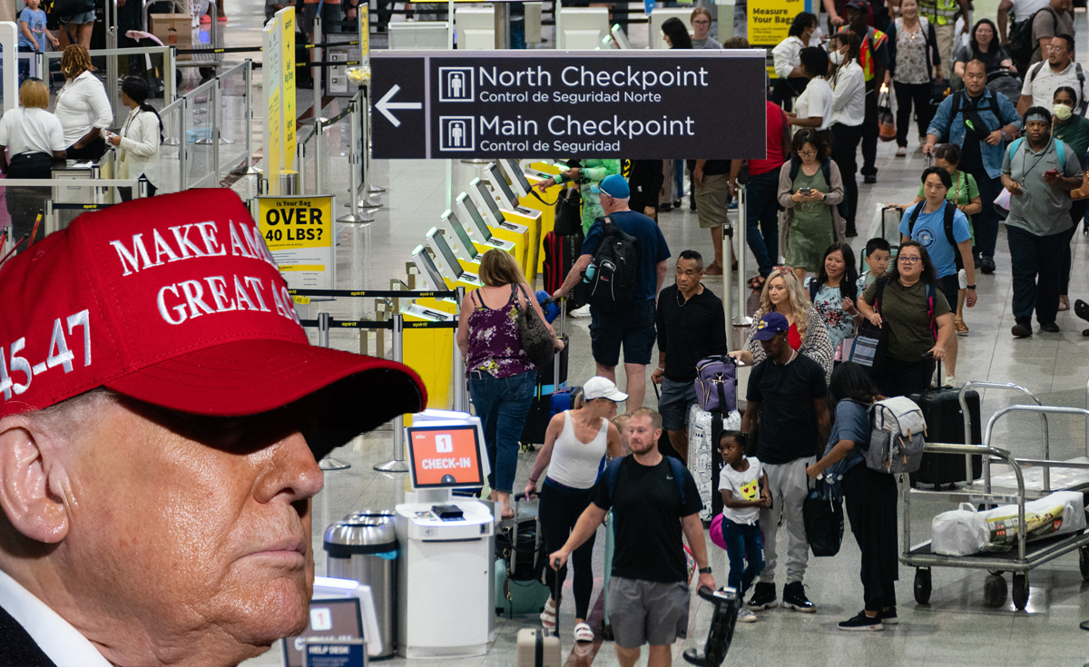 Donald Trump bans people from 12 countries from entering the U.S., promises more restrictions