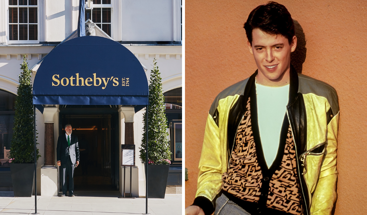 Matthew Broderick’s vest from "Ferris Bueller’s Day Off" could sell for up to $600K at Sotheby’s