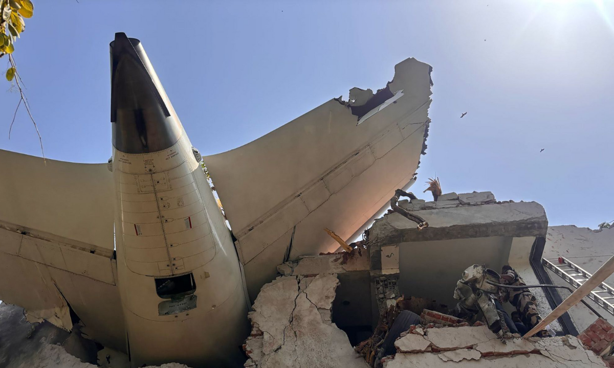 Plane crash in Ahmedabad: Air India flight 171 hits medical college hostel after takeoff