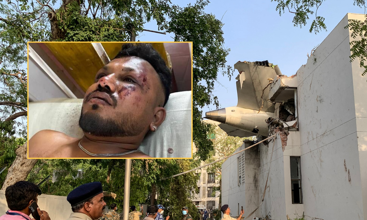 Who is Vishwash Kumar Ramesh? The first survivor of Air India's plane crash in Ahmedabad