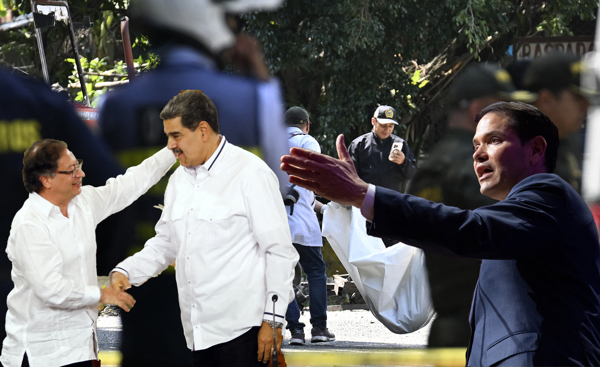 Venezuelan president said that U.S. are responsable for Colombian crisis