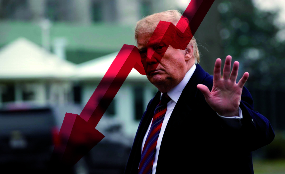 Poll shows that American's are disapproving Trump's performance