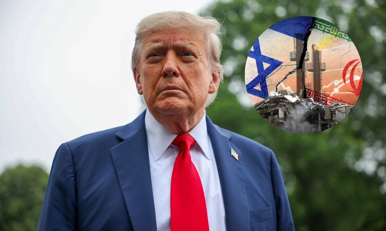 Trump says Israel-Iran peace deal is possible but 'sometimes they have to fight first'