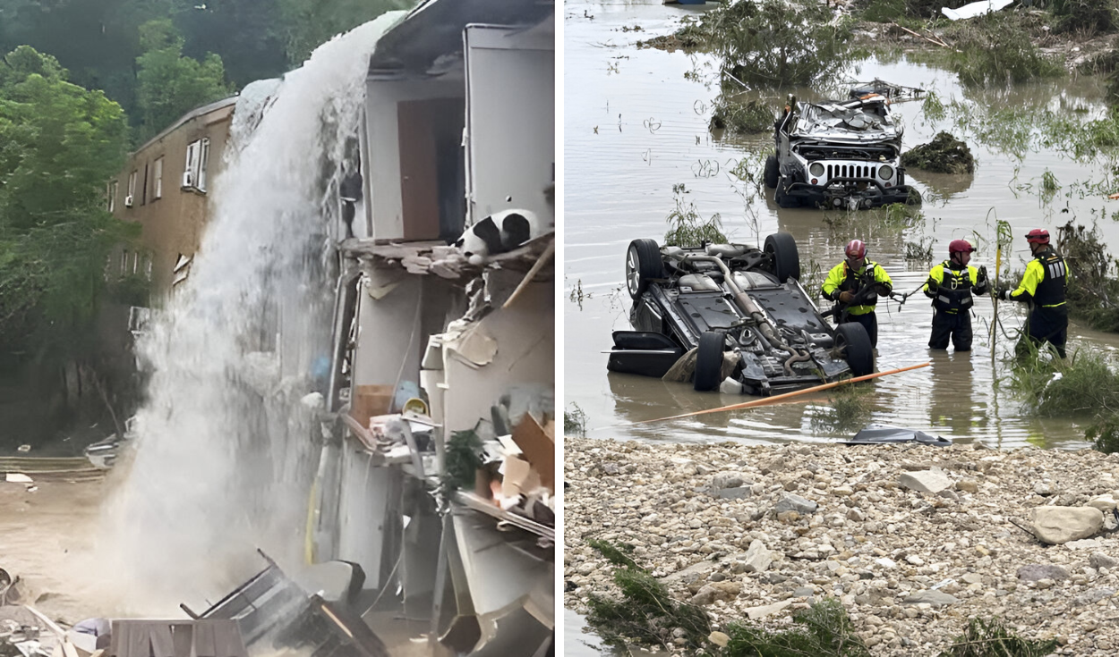 Floods kill 5 in West Virginia: Search teams use drones and dogs to find 3 missing