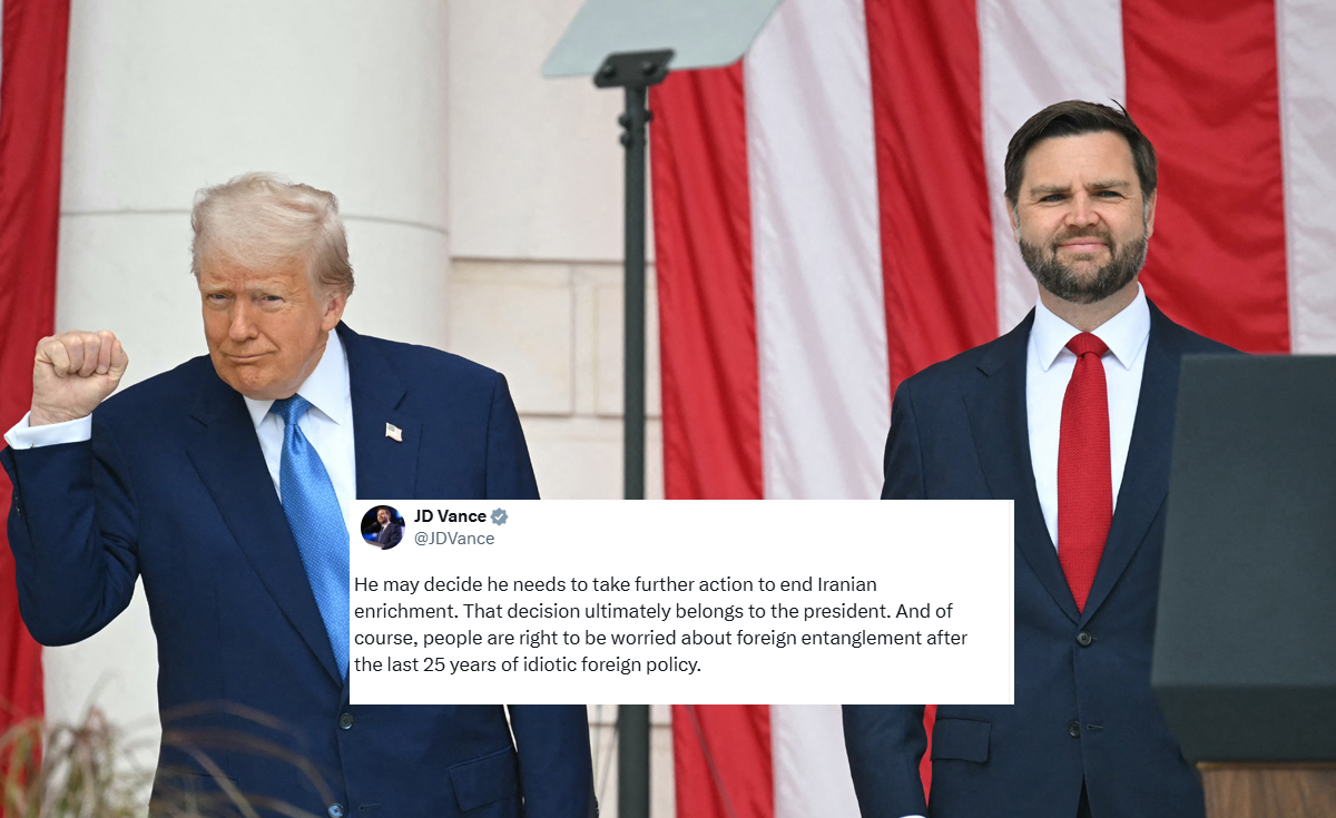 JD Vance on Iran-Israel War: Trump "may decide to take further action"