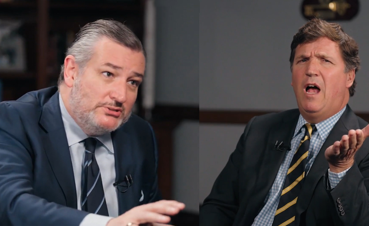 Tucker Carlson face Sen. Ted Cruz about Iran: "You don't know anything"