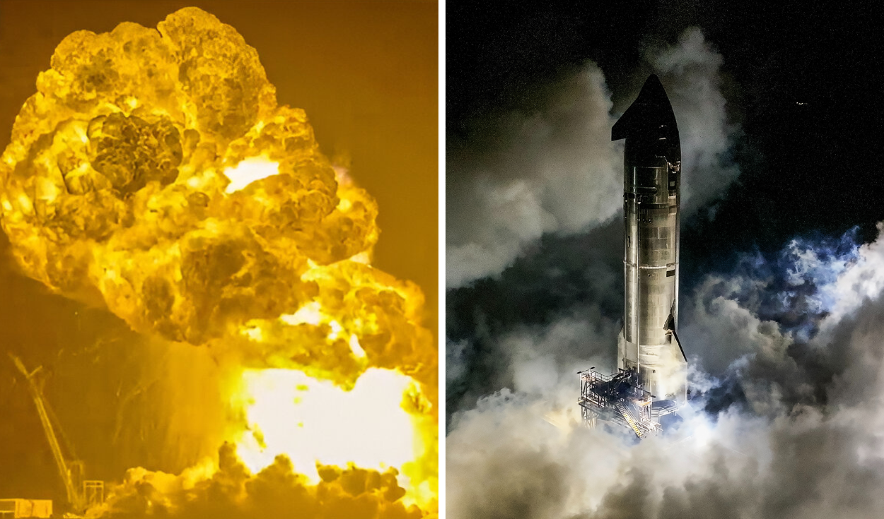 Video of SpaceX Starship explosion: Rocket erupts during ground test in Texas