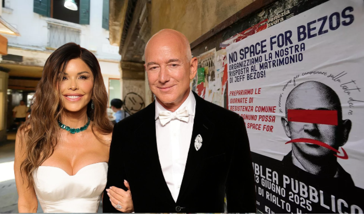 Venetians protest Jeff Bezos’ lavish wedding plans amid concerns over overtourism