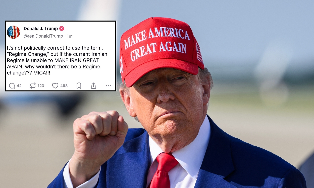 ‘Make Iran great again’: Trump hints at regime change after U.S. strikes